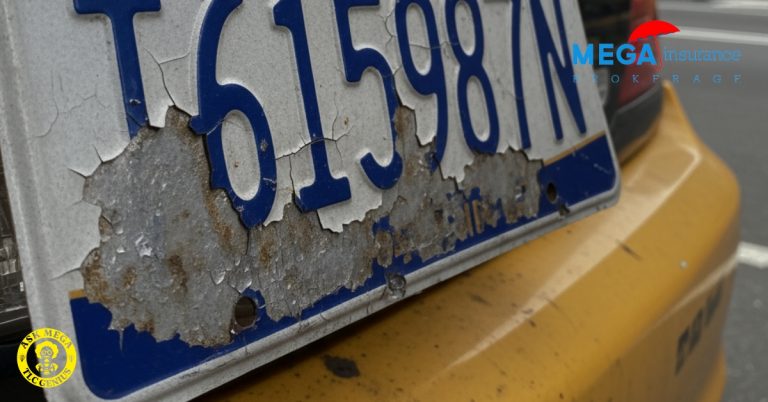 NYC TLC Drivers Need to Know About Peeling and Damaged License Plates