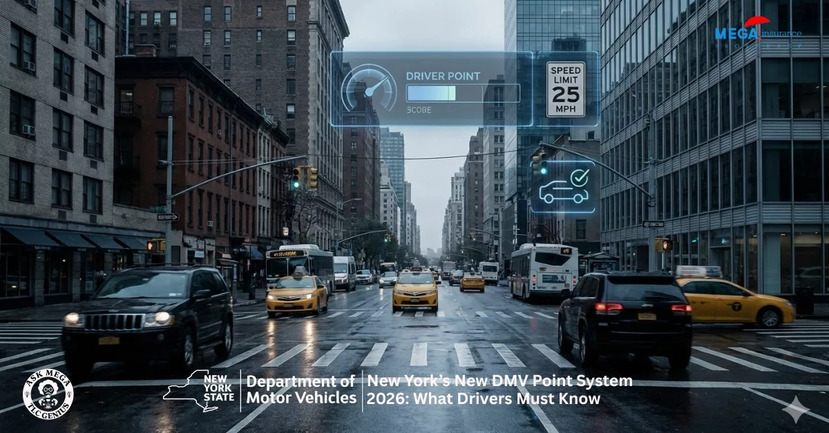 New York’s New DMV Point System (2026) What Drivers Must Know