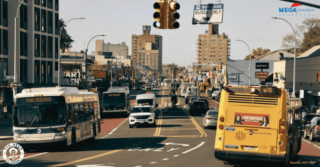 NYC Bus Lane Camera Tickets